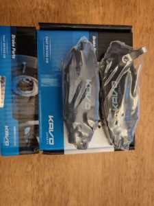 Subaru AMC brake pads rear